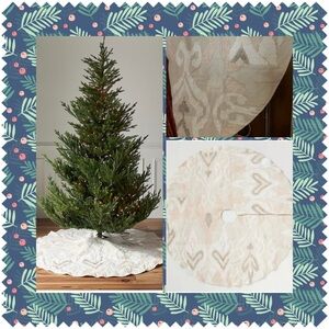 Anthropologie Philomena tree skirt